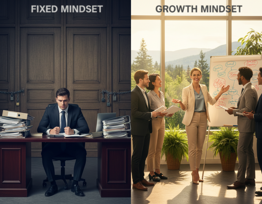 The Difference Between a Fixed and Growth-Oriented Mindset in High-Performance Environments