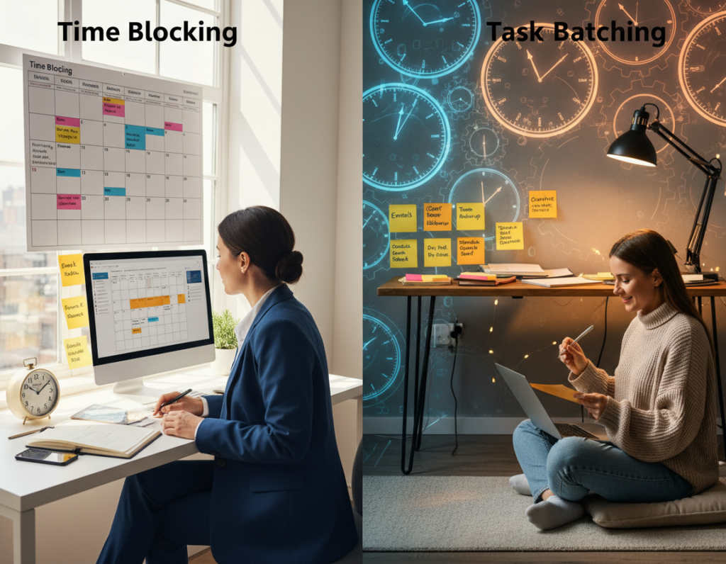 Time Blocking Versus Task Batching Evaluating Which Method Produces Sustainable Performance Gains