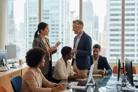 internal networking workplace